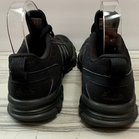 Adidas Men’s Triple Black Running Shoes Sz. 6.5 - Picture 5 of 7